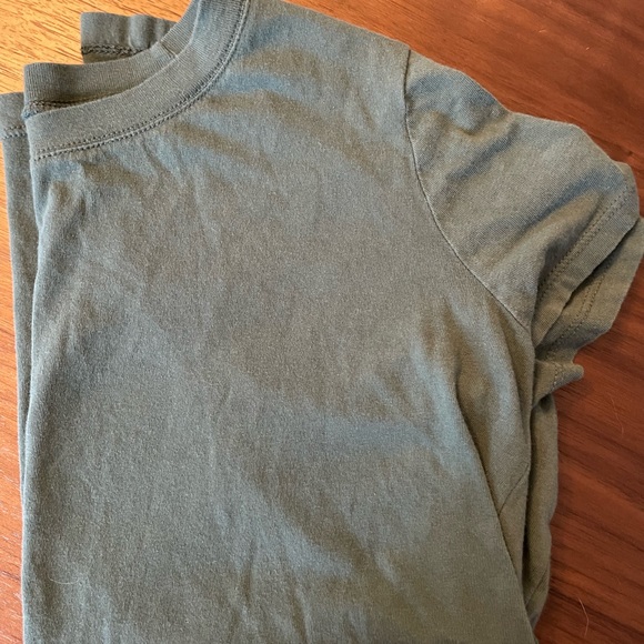 Madewell Architect Tee Green Short Sleeve XXS - Picture 7 of 8